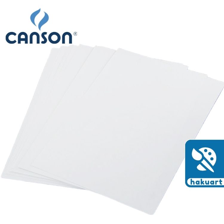 Giấy vẽ CANSON Truyền thống 125gsm Vân ngang Vẽ hình hoạ, chân dung - Họa Cụ Hakuart