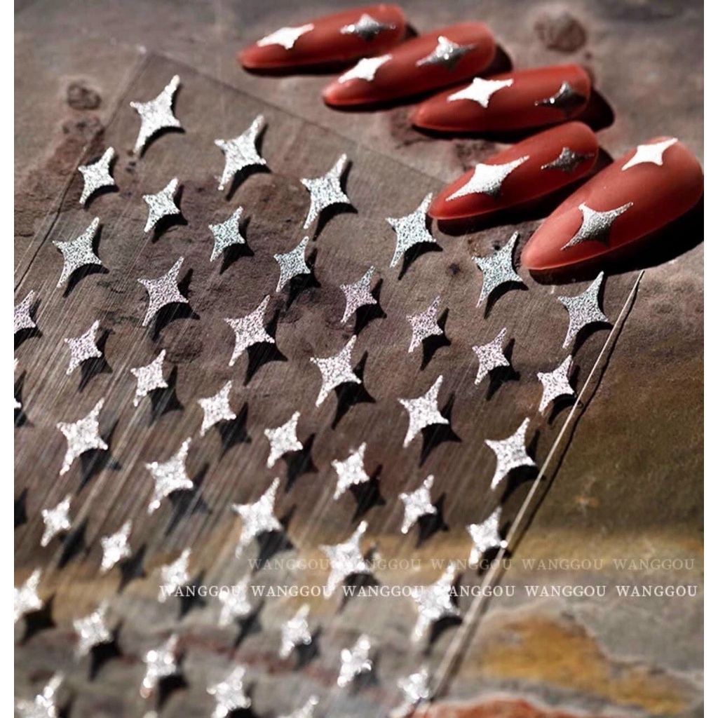 Miếng dán móng tay 3D nail sticker - Ann933233