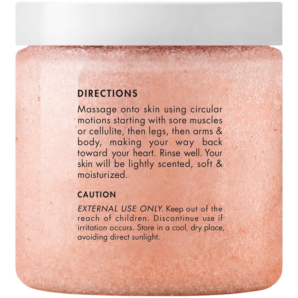 Muối tắm tẩy tế bào chết cho Body_Majestic Pure Himalayan Salt Body Scrub 10oz 283g Hàng Mỹ