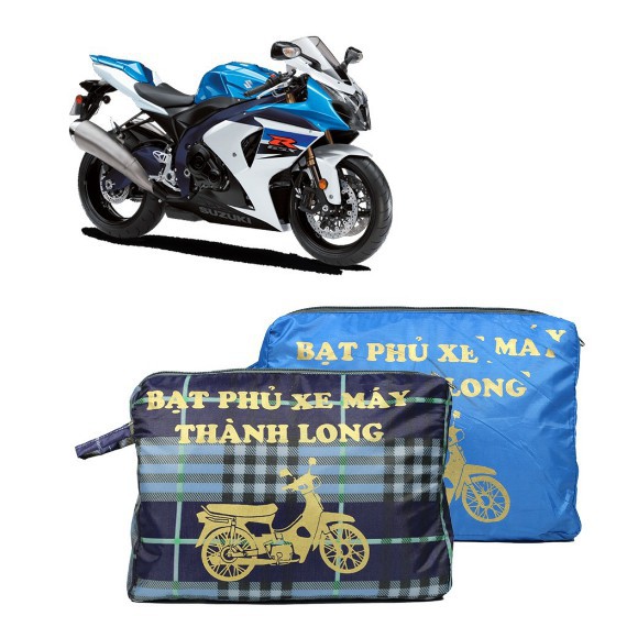 [ Gía siêu rẻ ] BẠT PHỦ XE MÁY CAO CẤP THÀNH LONG - ALISHOPS