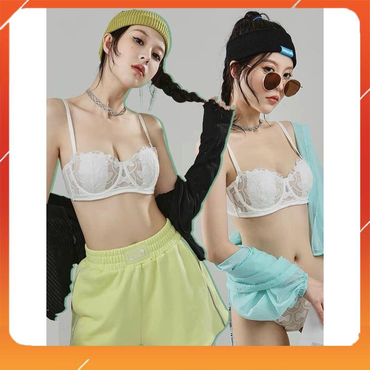 Set bộ đồ lót AG cao cấp áo có gọng cup ngang đệm mút mỏng dây áo có thể tháo rời Mã B29080