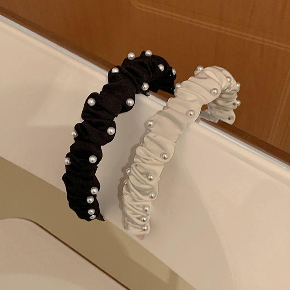 Băng Đô Cài Tóc Bằng Vải Không Trượt Phong Cách Vintage Cho Nữ