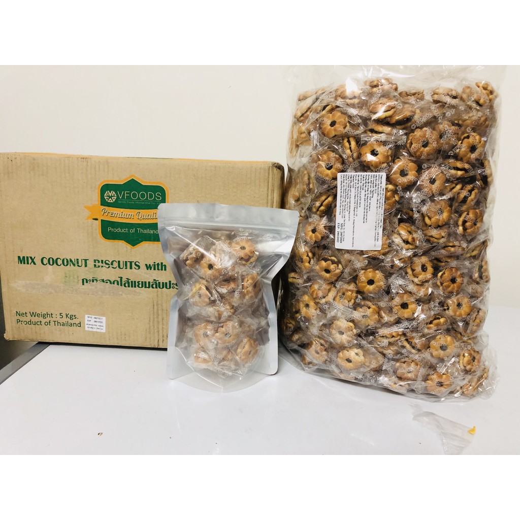 200g Bánh Bông Mai Nhân Mứt Dứa (thơm)Thái Lan