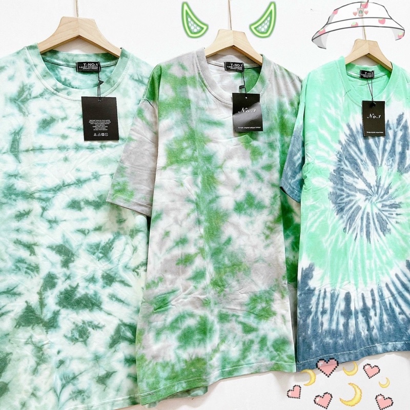 Áo thun TIE DYE UNISEX HOT TREND loang màu