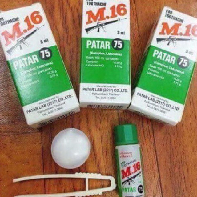 Dầu Giảm Nhứt Răng Hiệu quả M16 Thái lan