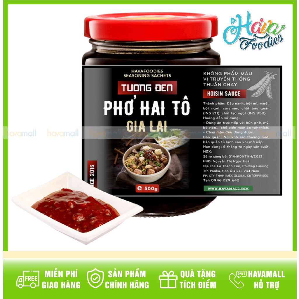 Tương Đen Phở Khô Gia Lai