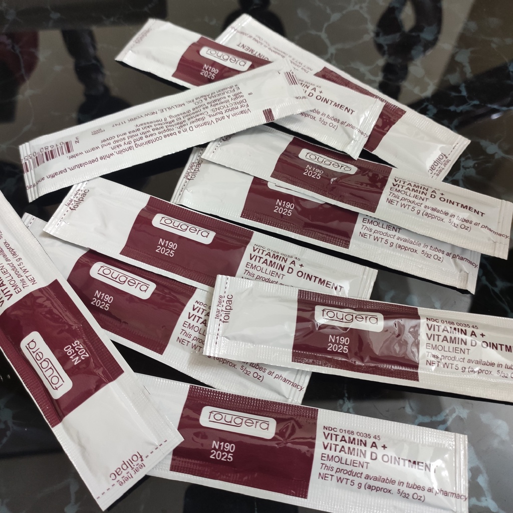 Set 10 tuýp Vitamin A&D Fougera dưỡng da , chống sẹo sau xăm