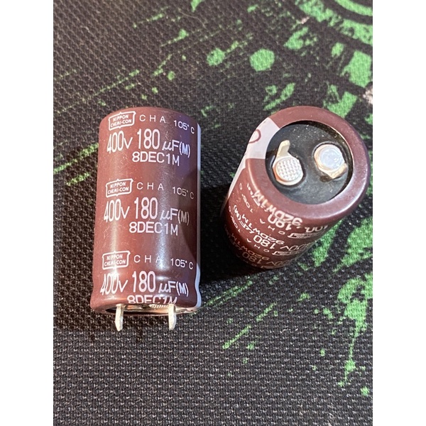 Tụ điện 400V 180UF 22x40mm Nippon mới chính hãng