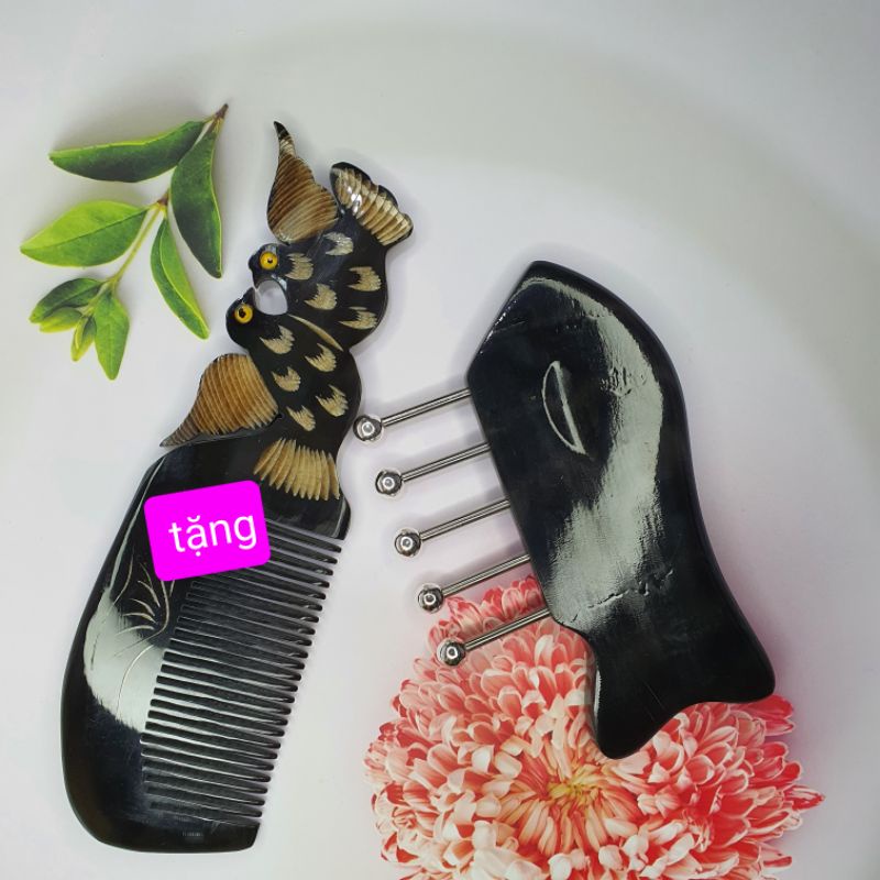 lược chải thông kinh lạc bạc 8ly