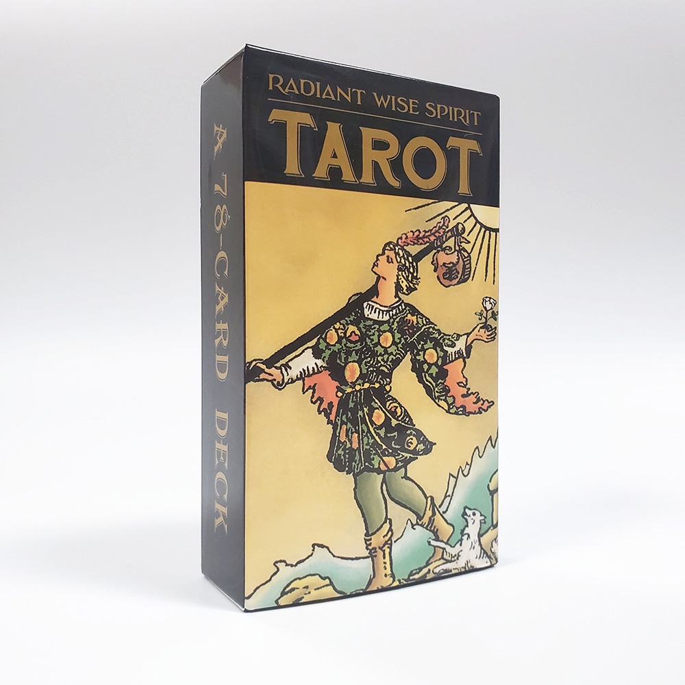 [Size Gốc] Bộ Bài Radiant Wise Spirit Tarot 78 Lá Bài 7x12 Cm Hơi Thở Mới Cho Giới Tarot S35