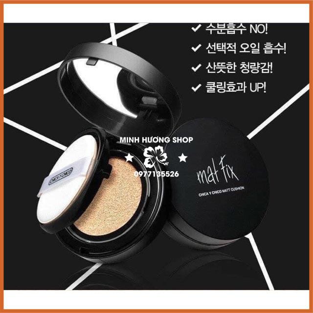 Phấn Nước MAT FIX CUSHION che khuyết điểm vượt trội