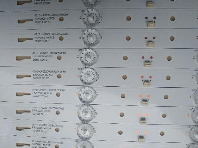 5 thanh led cong asanzo 6 bóng 6v