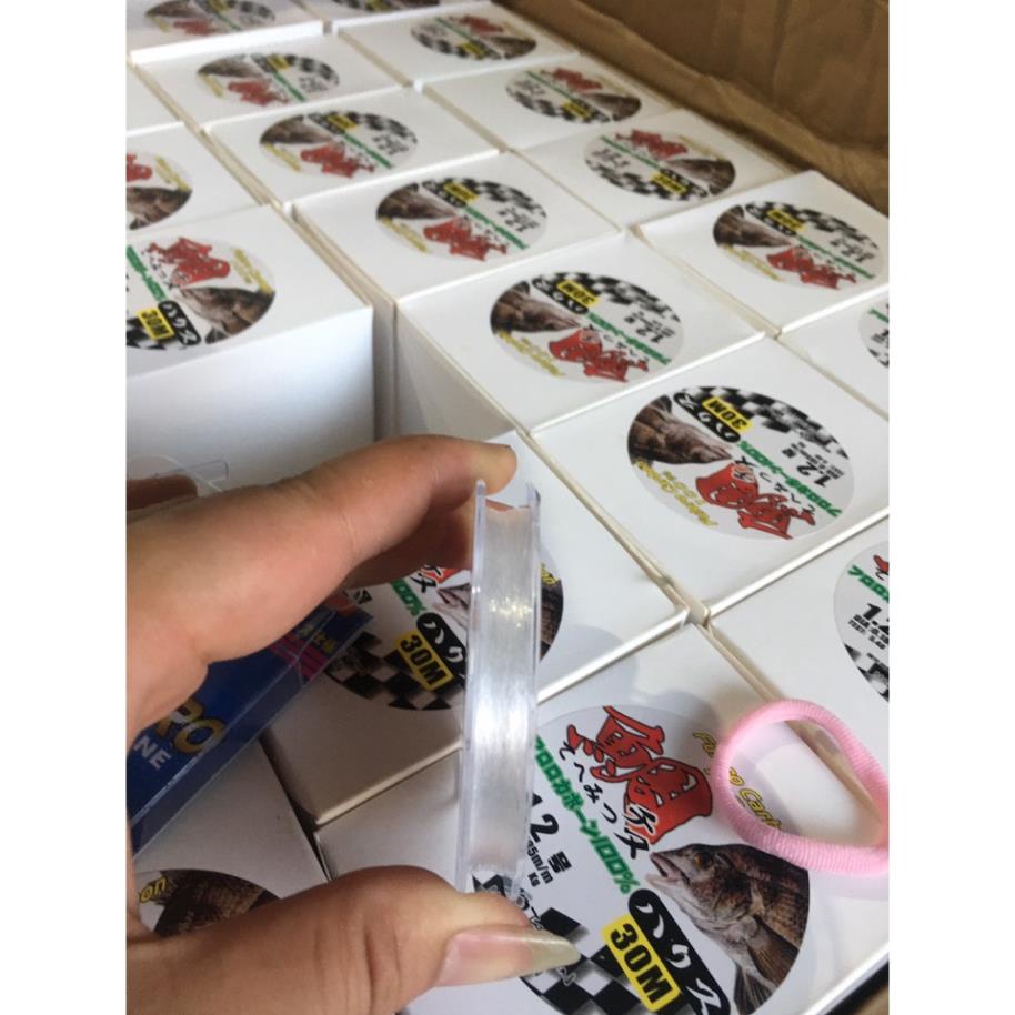 Dây cước câu cá cơm chuyên làm thẻo 30m, dây cước cá cơm 30m