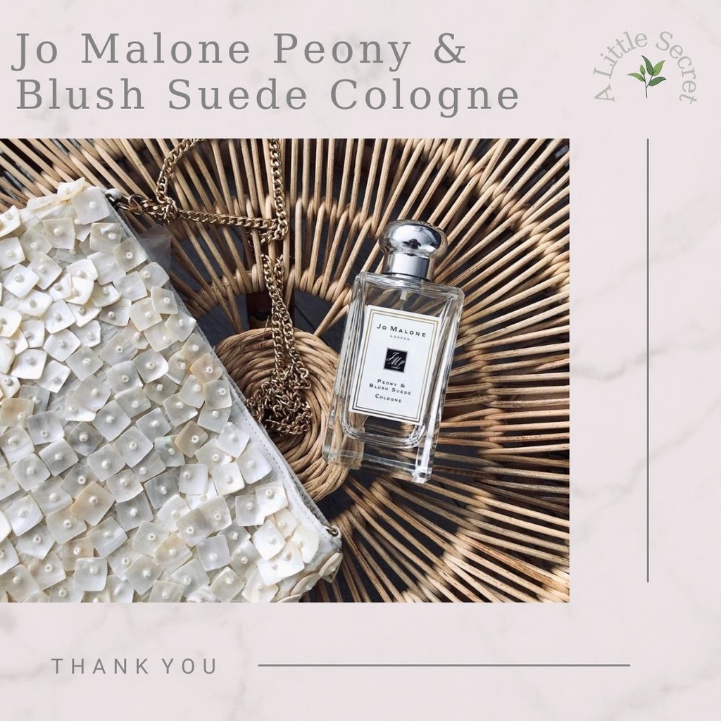 Nước hoa JoMalone Peony & Blush Suede Cologne 10ml
