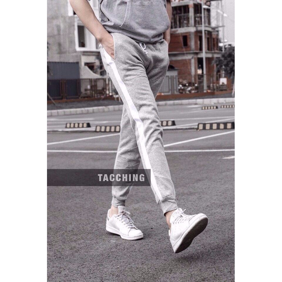 Quần Jogger Nam Nữ 1 Sọc Thun Poly Phong Cách Thể Thao Năng Động Cá Tính Unisex ANH DUY SHOP JGV10 | BigBuy360 - bigbuy360.vn