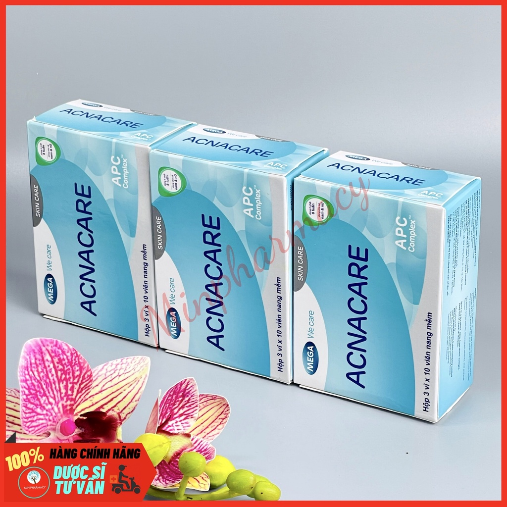 Viên Uống Ngừa Mụn Acnacare Mega We Care 30 Viên - Minpharmacy