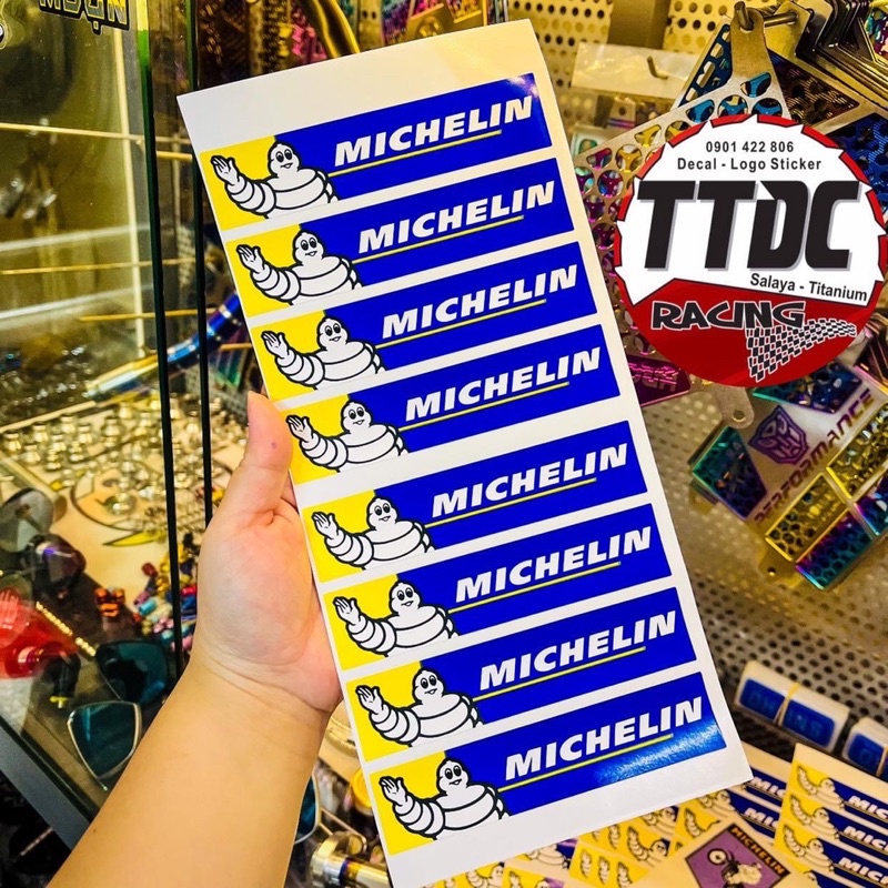 Tem Dán Phuộc Michelin Chính Hãng cực đẹp ✌🏻🚗