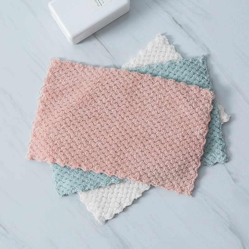 Khăn vi sợi siêu thấm hút vệ sinh chén dĩa tiện lợi cho nhà bếp