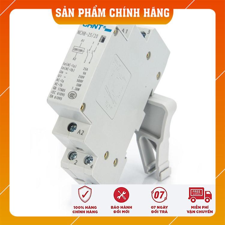 Khởi Động Từ Contactor Đóng Cắt Điện 25A CHINT NCH8-25