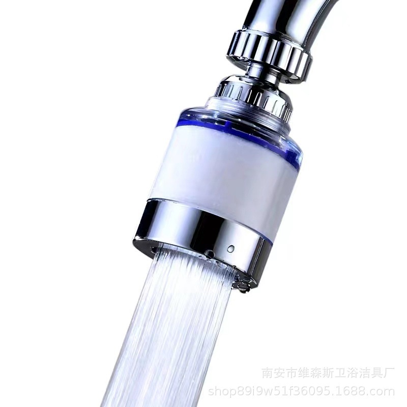 Đầu vòi rửa bát chén tăng áp L.Ọ.C K.H.Ử CLO DƯ điều hướng xoay 360 độ dài 19.2cm