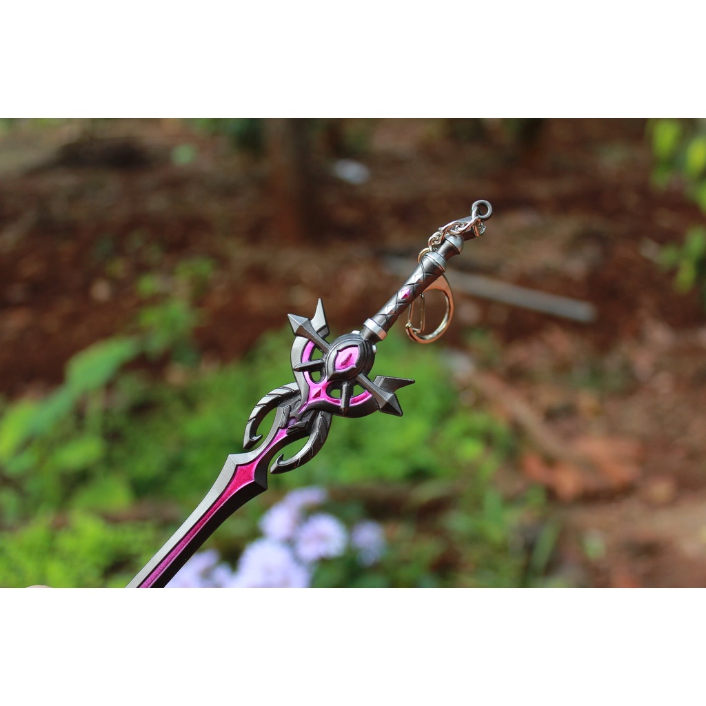 [ Tặng đế ][ 21cm ] Mô hình móc khóa Răng Nanh Rỉ Sét - Genshin Impact - Baystore