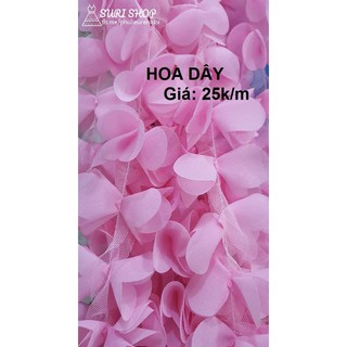 HOA DÂY VẢI VOAN CHIFFON