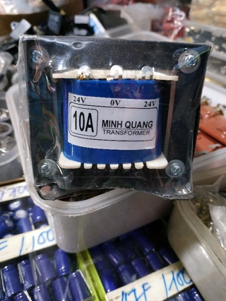 Biến áp 10 A đối xứng 24V