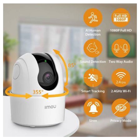 Camera Ip Wifi IMOU IPC-TA22CP-D 2.0 MP - Không Lan - Hàng Chính Hãng