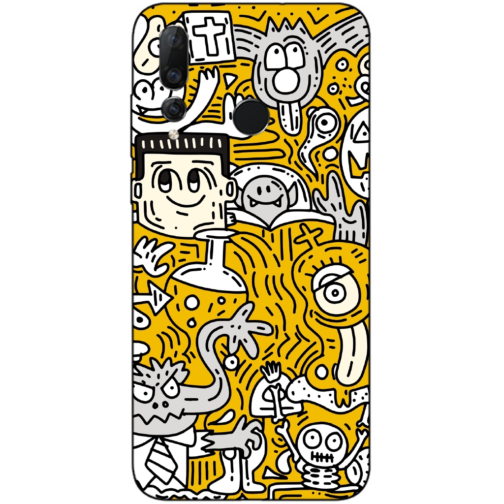 【Ready Stock】Meizu Meilan Note 9/Note 8/Note 6/Note 5/Note 3/Note 2 Silicone Soft TPU Case Cartoon Space Printed Back Cover Shockproof Casing