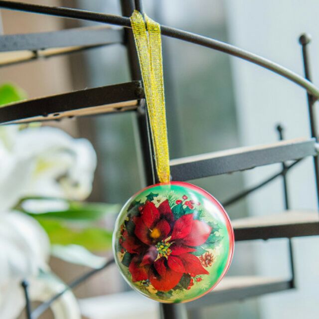 Quả Châu trang trí - Hộp quà tặng, quả châu đựng kẹo Giáng sinh