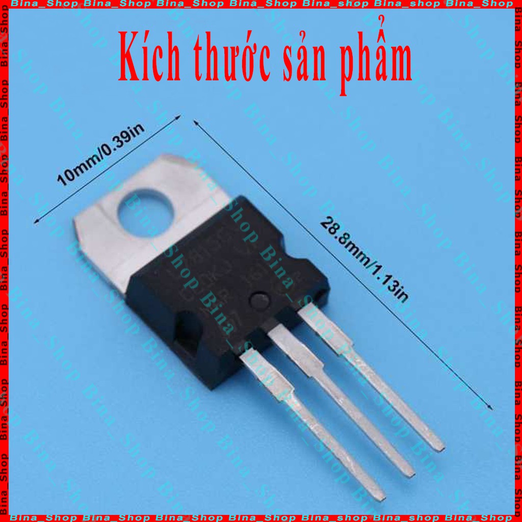 IC ổn áp L7805CV L7812CV IC nguồn dương 5V/12V 7805 7812