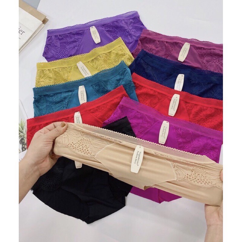 Quần lót nữ chất liệu su đúc hàng xuất Nhật, quần lót không hằn mông co dãn cực mềm mịn | BigBuy360 - bigbuy360.vn