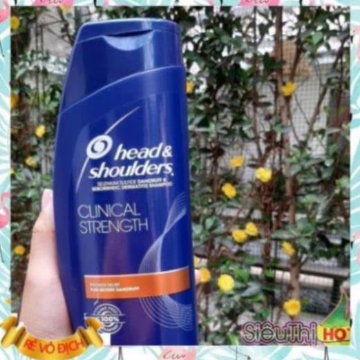 Dầu gội head shoulders mỹ ⚡️𝐂𝐡𝐮ẩ𝐧 𝐂𝐡í𝐧𝐡 𝐇ã𝐧𝐠⚡️  Clinical strength 400ml