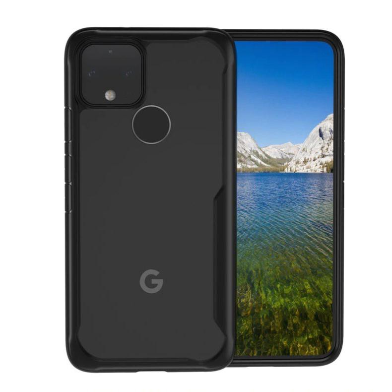 GOOGLE PIXEL 4 - PIXEL 4 XL - 4a - 4a5G - 5 ỐP LƯNG VIỀN CAO SU CHỐNG SỐC XUN PA KI - Siêu rẻ
