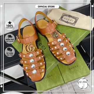 👠👟[ HÀNG CAO CẤP ] Sandal guci giọ viền đá fullbox [ SIÊU HOT ]⚡