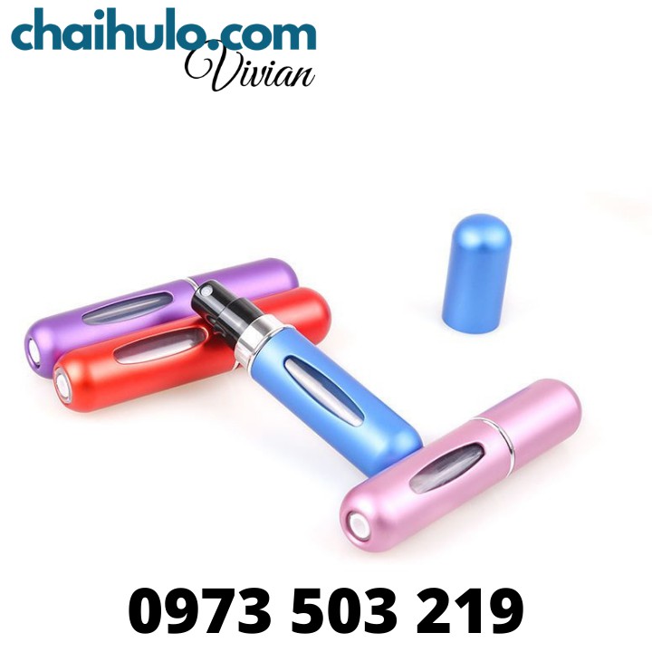 Sỉ từ 18k - Chai lọ chiết nước hoa tự động 5ml xịt phun sương bền đẹp, sang trọng