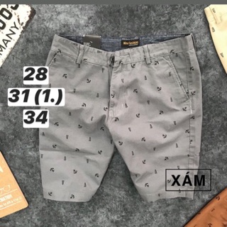 QUẦN SORT KAKI IN