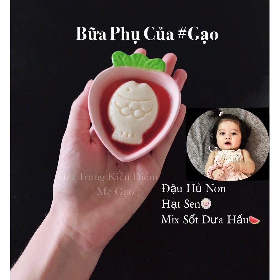 Khuôn cơm tạo hình ngộ nghĩnh cho bé yêu