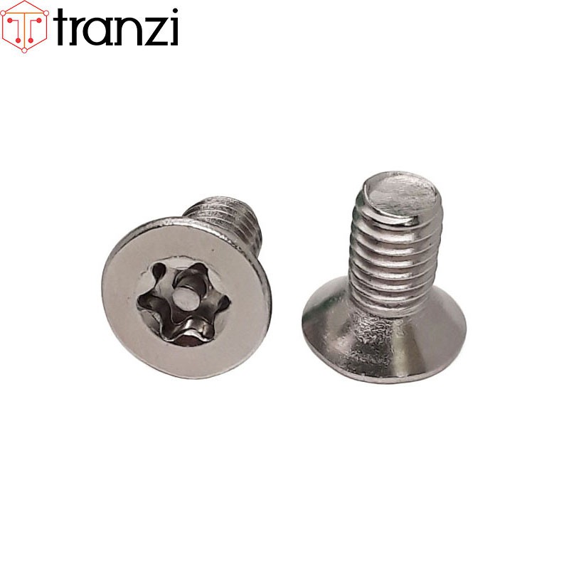 Vít hoa thị 6 cạnh đầu bằng inox 304 có nhân M6x12 - túi 10 cái