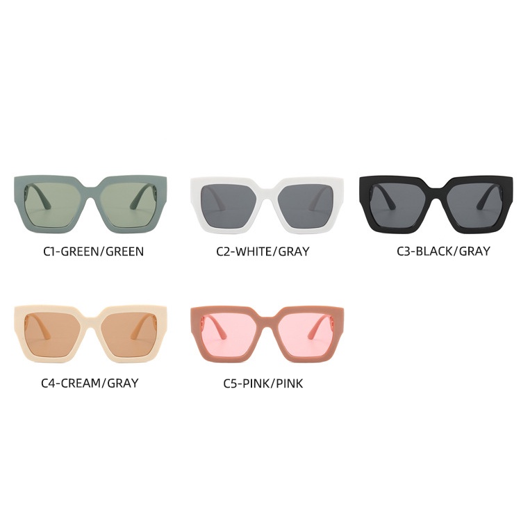 Kính Mát Thời Trang Cho Nam Và Nữ 2022 Chữ INS Phong Cách Âu Mỹ