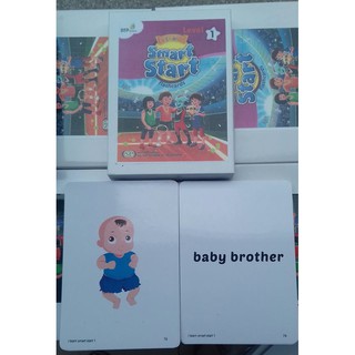 Flashcard Smart Start level 1 + 5 (size A5 in 2 mặt)
