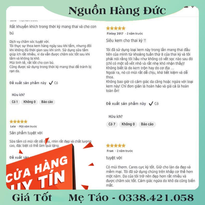 [auth] Sữa tắm và dưỡng thể Alverde Mama cho bà bầu và sau sinh của Đức [Hot]