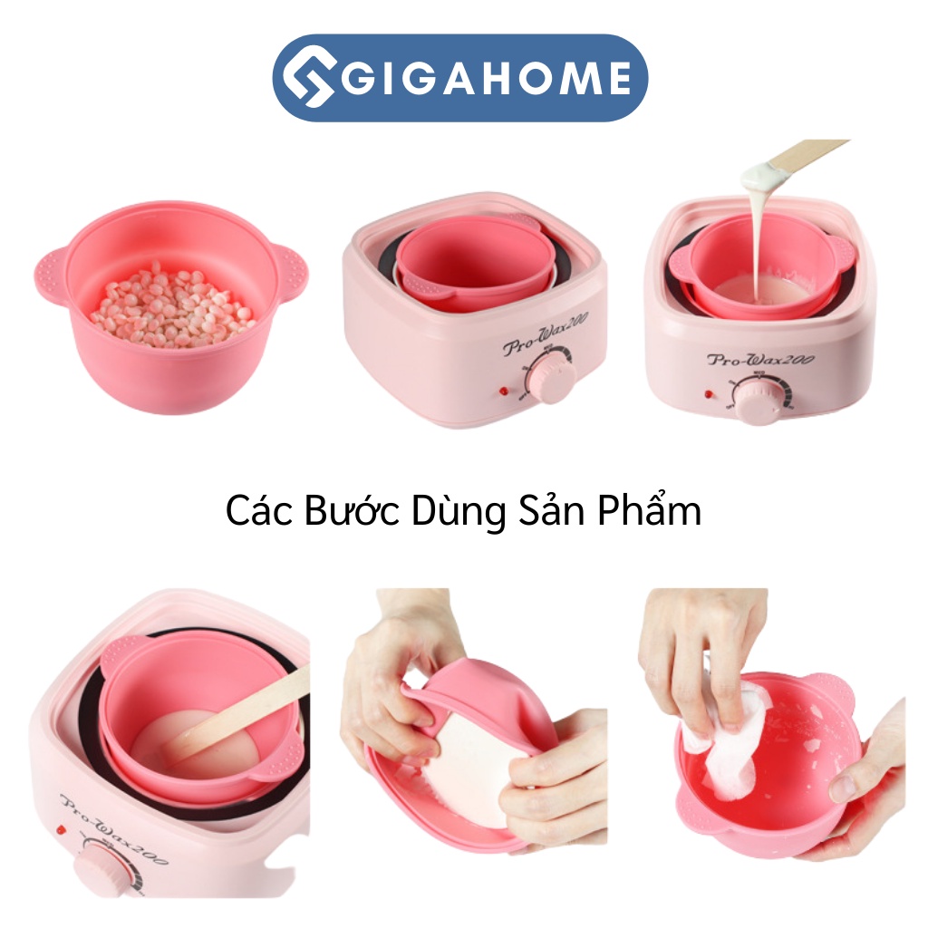 Chén Nấu Sáp Silicone Wax Lông GIGAHOME Chống Dính Chịu Nhiệt Dễ Vệ Sinh 1015