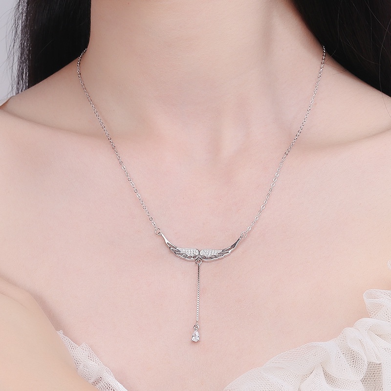 Dây chuyền thời trang thiết kế kiểu dáng đôi cánh thiên thần ANTA Jewelry - ATJ8029