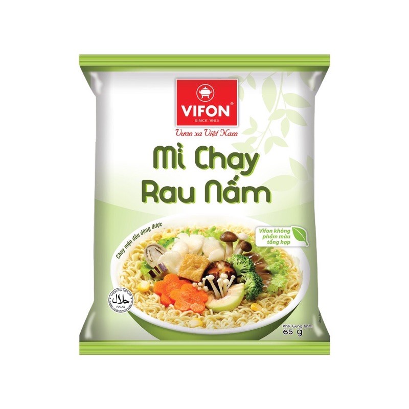 Mì Chay Rau Nấm