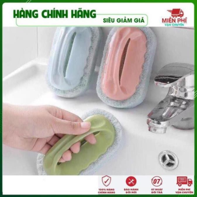 Bàn chải bọt biển cọ rửa đa năng Bàn chải chà sàn chống xước đồ dùng