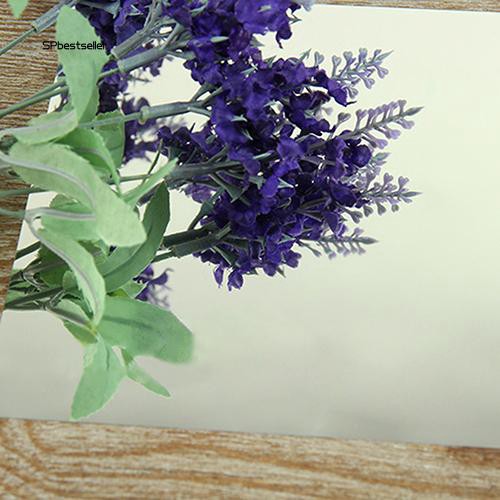 Bộ 9/16 miếng decal hiệu ứng gương dán tường nhà vệ sinh