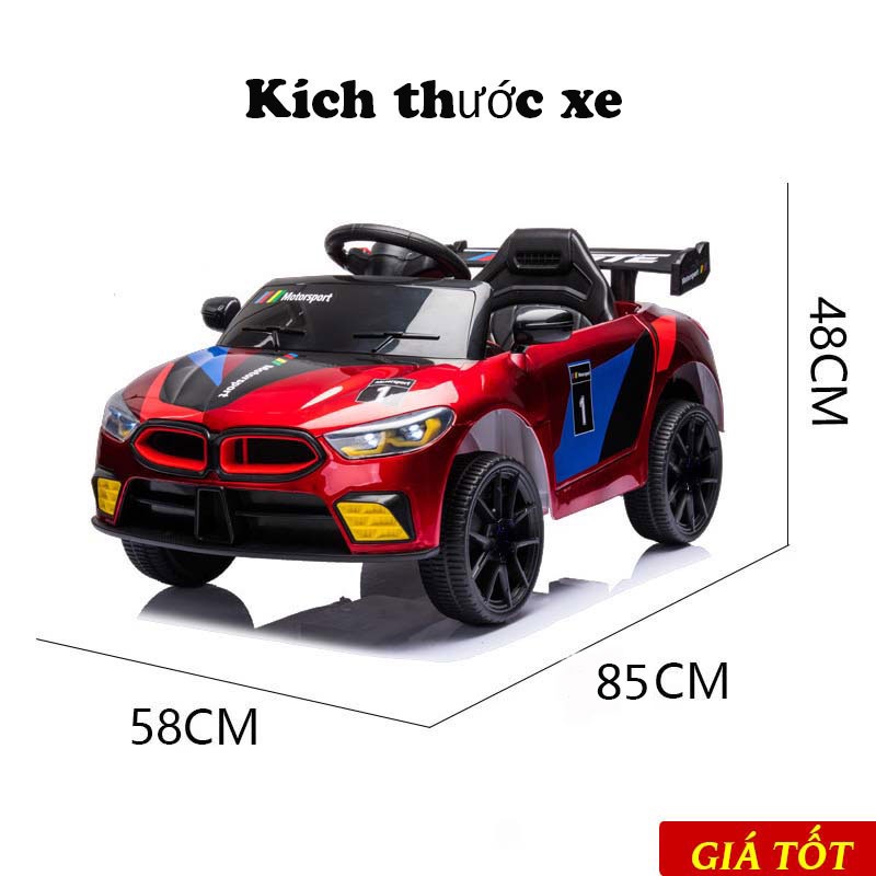 Xe Ô Tô Điện Trẻ Em - Oto Điện Cho Bé BMW Cao Cấp Tự Lái Và Điều Khiển Từ Xa - BẢO HÀNH 3 THÁNG