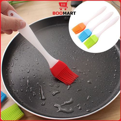 Chổi quét dầu/bơ làm bánh silicon lưỡi dài 5.5cm rất tiện lợi mà không bị rụng cọ - BooMart