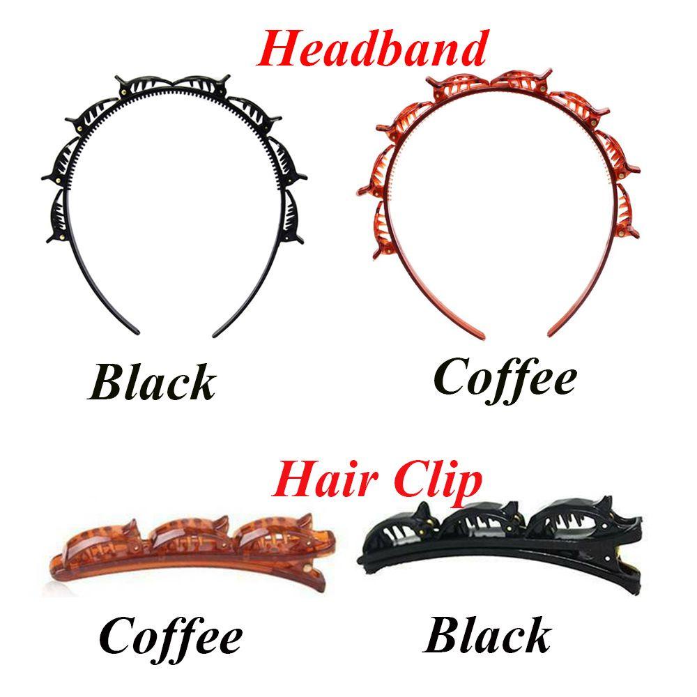 Băng Đô Cài Tóc Tạo Kiểu Tóc Thắt Bím Dành Cho Nữ